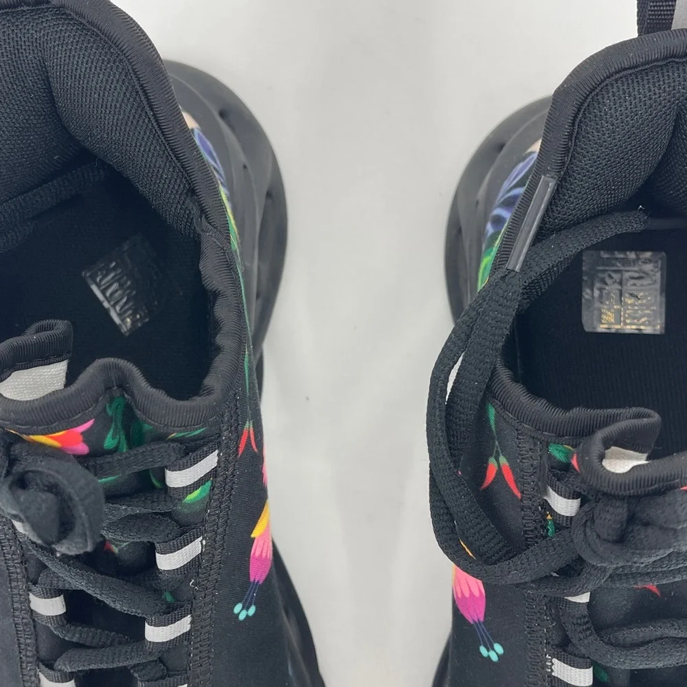 Floral Black Sneakers WOMENS SIZE 39
